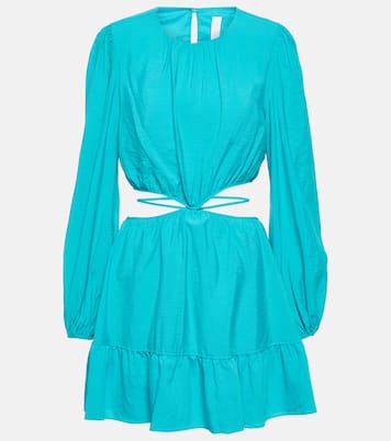Vestido corto Issy con aberturas | Simkhai