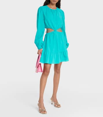 Vestido corto Issy con aberturas | Simkhai