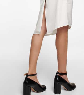 Vestido midi de novia estampado | Jacques Wei