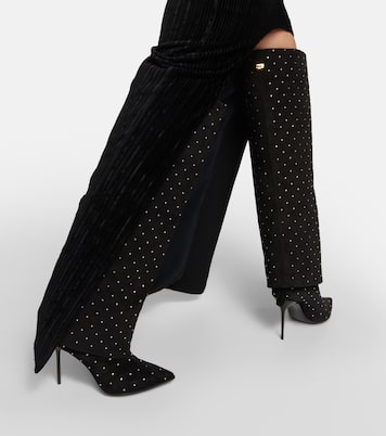 Botas altas Ariel de ante adornadas | Balmain