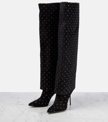 Botas altas Ariel de ante adornadas | Balmain