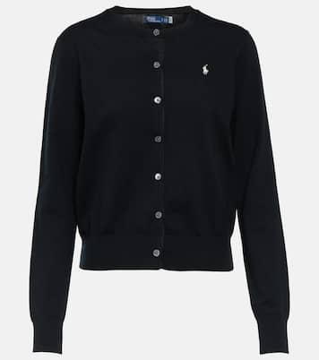 Cárdigan en mezcla de algodón bordado | Polo Ralph Lauren