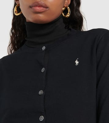 Cárdigan en mezcla de algodón bordado | Polo Ralph Lauren