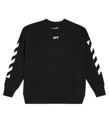 Sudadera de algodón estampada | Off-White Kids