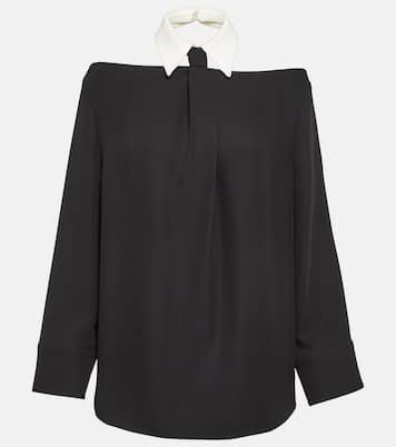 Off-Shoulder-Top aus Seide | Valentino