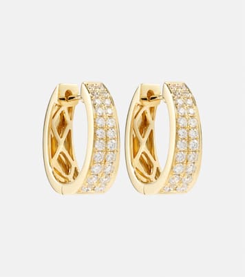 Boucles d'oreilles Meryl Small en or 18 ct et diamants | Anita Ko