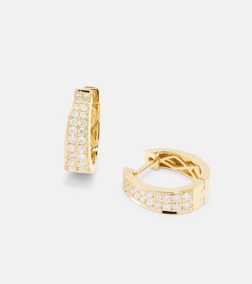 Boucles d'oreilles Meryl Small en or 18 ct et diamants | Anita Ko