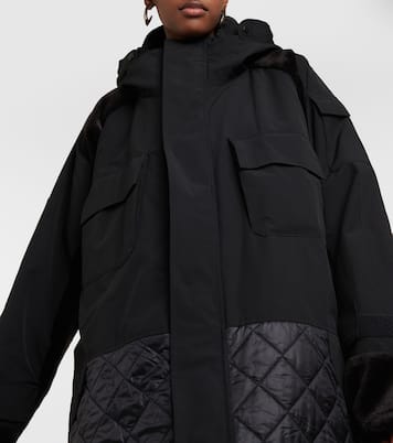 Cappotto con shearling sintetico | Junya Watanabe