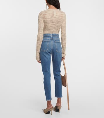 Jeans skinny Nico de tiro alto | Agolde
