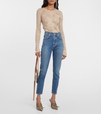 Jeans skinny Nico de tiro alto | Agolde