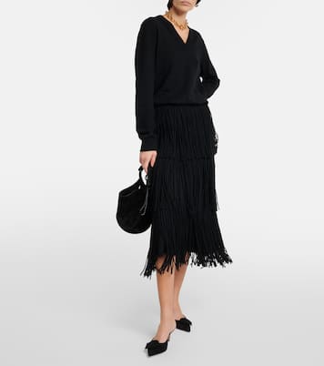 Mules Portofino 55 en daim | Gianvito Rossi