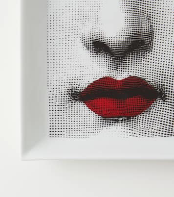 Tema e Variazioni n.397 square porcelain plate | Fornasetti
