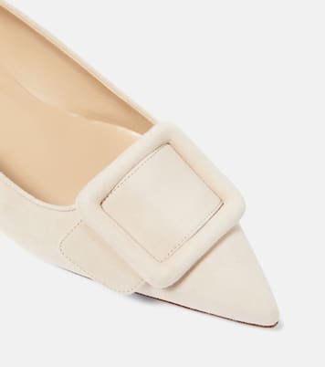 Chaussures plates Maysale en daim | Manolo Blahnik