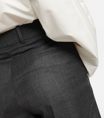 High-Rise-Hose Roan aus Wolle | The Row