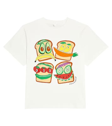 Bedrucktes T-Shirt aus Baumwolle | Stella McCartney Kids