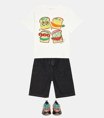 Bedrucktes T-Shirt aus Baumwolle | Stella McCartney Kids
