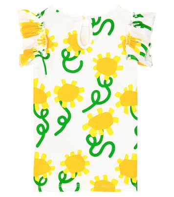 Bedrucktes Top aus Baumwolle | Stella McCartney Kids