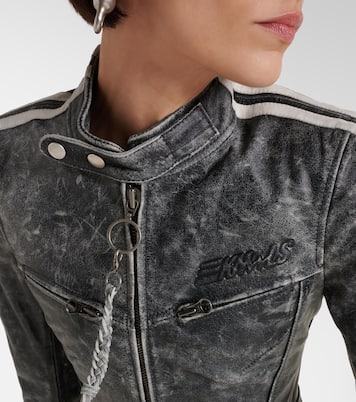 Cropped-Lederjacke | KNWLS
