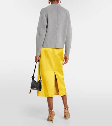 Wool and cashmere cardigan | Jardin des Orangers