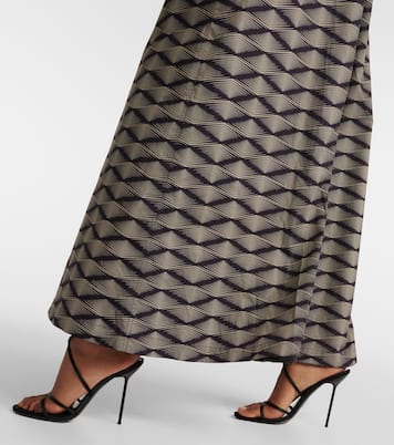 Abito lungo in popeline di cotone | Dries Van Noten