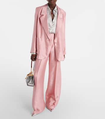 Blazer Slouchy Elegance in raso | Dorothee Schumacher