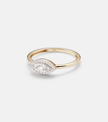 Bague Muse en or 10 ct et diamants | Stone and Strand