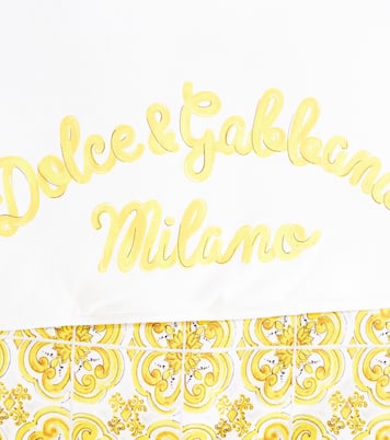 Bebé - manta de algodón estampada | Dolce&Gabbana Kids