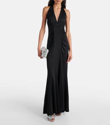 Abito lungo Makayla in jersey | Diane von Furstenberg