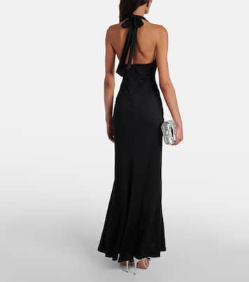 Abito lungo Makayla in jersey | Diane von Furstenberg