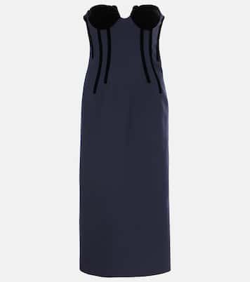 Abito midi Anemone in misto lana | Sportmax