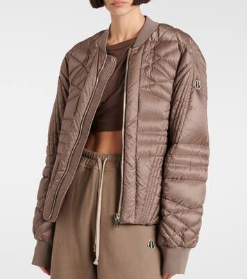 X Rick Owens Daunenjacke Megapenta | Moncler Genius