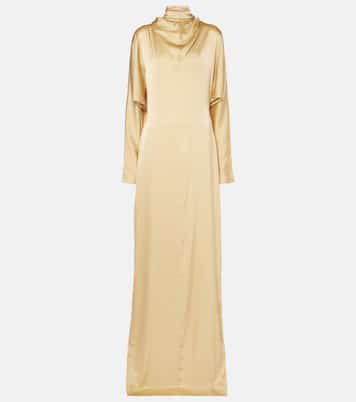 Robe longue Imre en soie mélangée | Tove