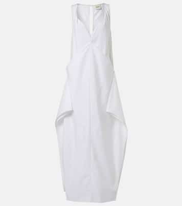 Robe longue Kenith en coton | Khaite