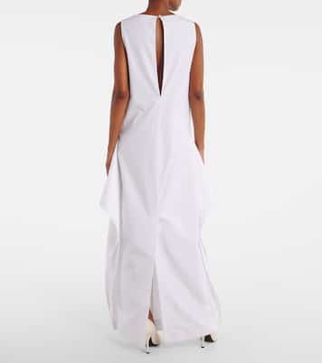 Robe longue Kenith en coton | Khaite
