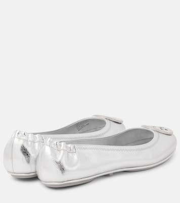 Ballerine Minnie in pelle metallizzata | Tory Burch