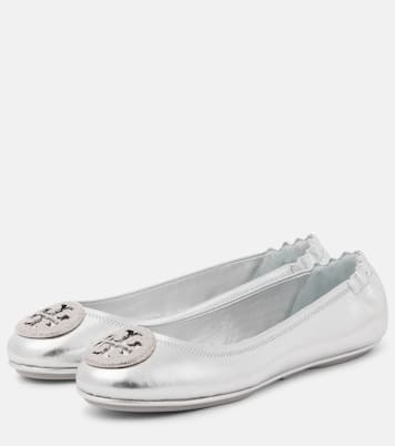 Ballerine Minnie in pelle metallizzata | Tory Burch