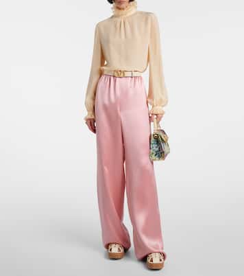 Rockstud Cork leather fisherman sandals | Valentino Garavani