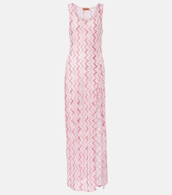 Abito lungo a zig-zag | Missoni