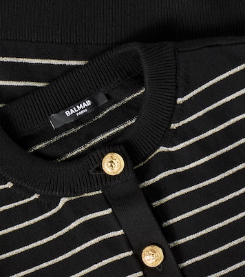 Cardigan in cotone | Balmain Kids