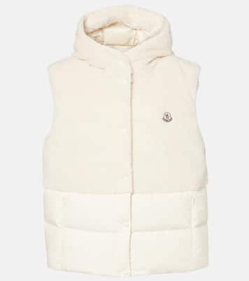 Floy teddy down vest | Moncler