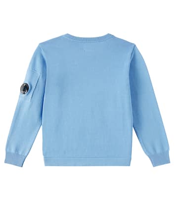 Felpa in cotone con logo | C.P. Company Kids