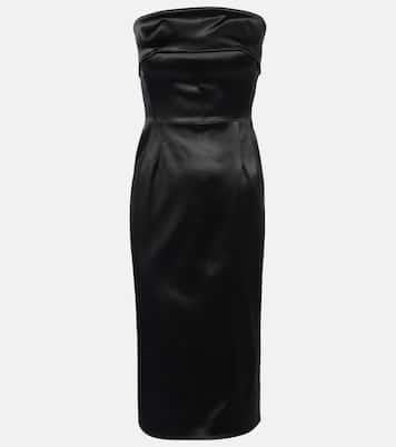 Vestido bustier de satén | Dolce&Gabbana