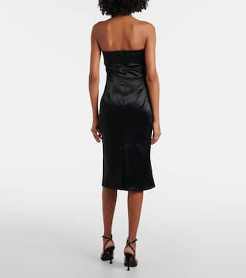 Vestido bustier de satén | Dolce&Gabbana