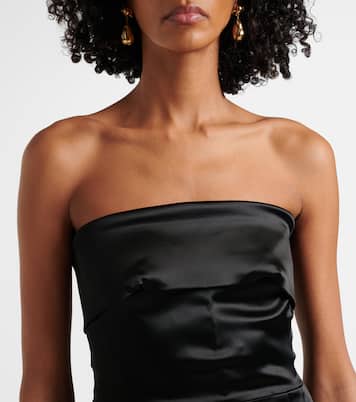 Vestido bustier de satén | Dolce&Gabbana