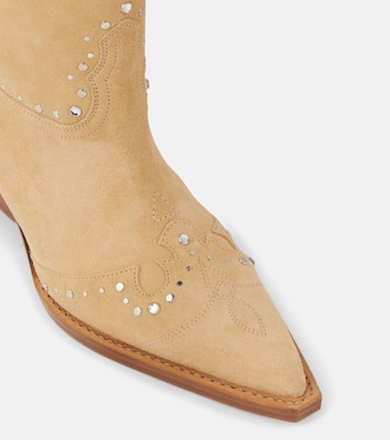 Stivaletti texani Janice 60 in suede | Paris Texas