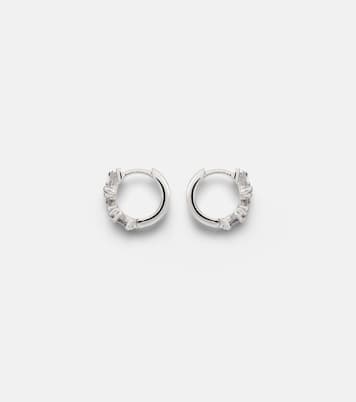 Boucles d'oreilles Frenzy en or blanc 18 ct et diamants | Suzanne Kalan