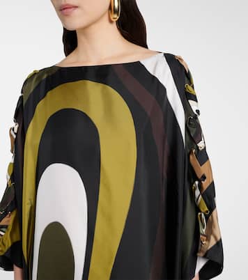 Caftano Marmo in twill di seta | Pucci