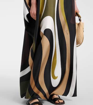 Caftano Marmo in twill di seta | Pucci