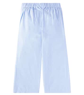Hose Flor aus Baumwoll-Chambray | Louise Misha
