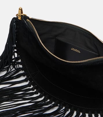 Oskan Soft Small suede shoulder bag | Isabel Marant